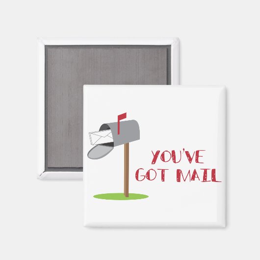 Sie haben Mail Got Magnet (Vorderseite/Rückseite)