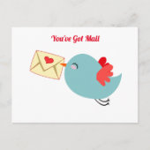 Sie haben Mail Got Postkarte (Vorderseite)