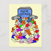 Sie haben Mail Got Postkarte (Vorderseite)