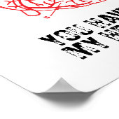 SIE HABEN MEIN HERZ POSTER (Ecke)