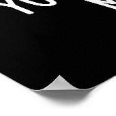 Sie haben meine Herz-Funny-Kamera Pun Dark BG Poster (Ecke)