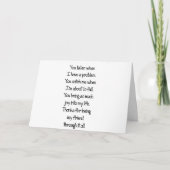 ***SIE HABEN MEINEN TAG GEMACHT*** DANKE (Vorderseite)