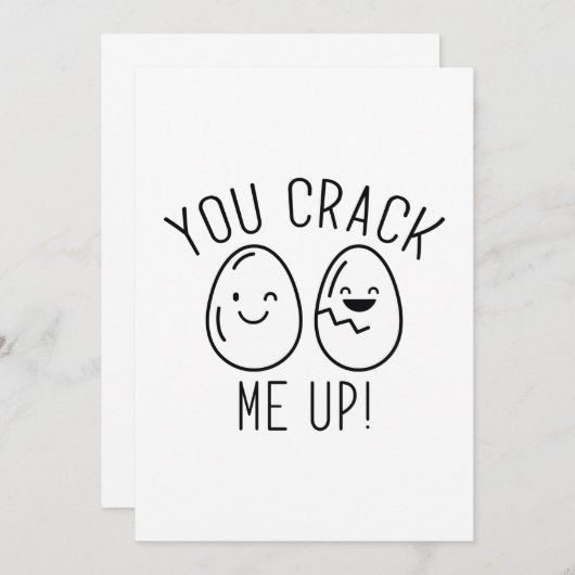 Sie haben mich hochgepackt dankeskarte (Vorne/Hinten)