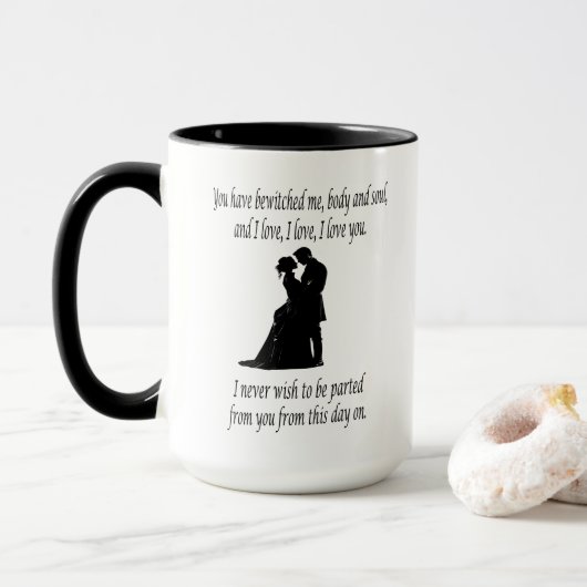 Sie haben mich mit Body & Soul Quote Tasse verzaub (Mit Donut)