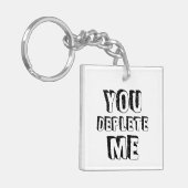 Sie haben mich verdrängt schlüsselanhänger (Vorderseite links)