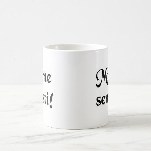 Sie haben nicht ein Stückchen gealtert! Kaffeetasse (Mittel)