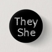 Sie haben Pronouns Button (Vorderseite)