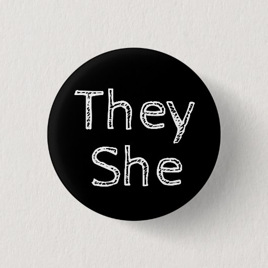 Sie haben Pronouns Button (Vorderseite)