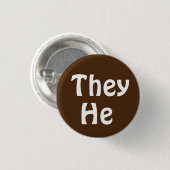 Sie haben Pronouns Button (Vorne & Hinten)