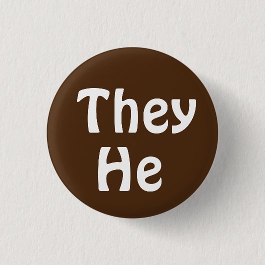 Sie haben Pronouns Button (Vorderseite)