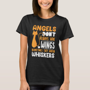 Sie haben Schnurrhaare  Süße Katze  Kätzchen Mama  T-Shirt