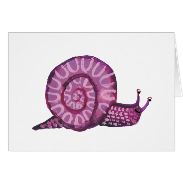 Sie haben snail mailkarte #2 (Vorderseite (Horizontal))