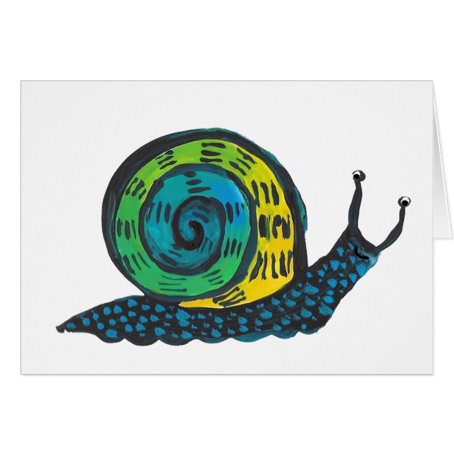 Sie haben snail mailkarte #5 (Vorderseite (Horizontal))