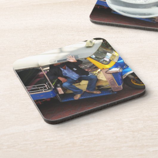 Sie haben TAXI TUK-TUK gewollt? Getränkeuntersetzer (Linke Seite)