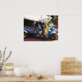 Sie haben TAXI TUK-TUK gewollt? Poster (Küche)