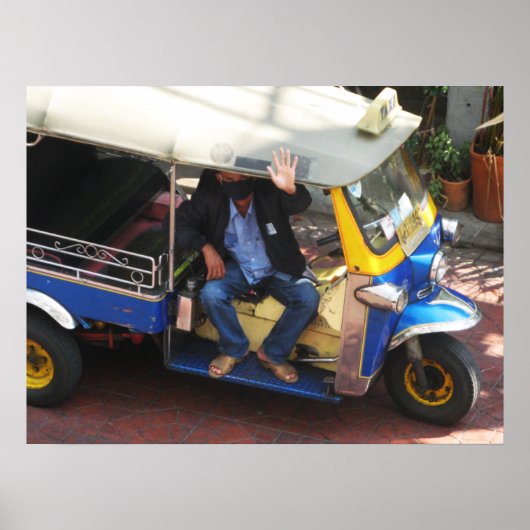 Sie haben TAXI TUK-TUK gewollt? Poster (Vorne)