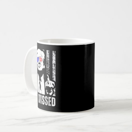Sie haben Trump 2024 US American Flag Funny (Fron. Kaffeetasse (Vorderseite Links)
