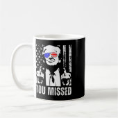 Sie haben Trump 2024 US American Flag Funny (Fron. Kaffeetasse (Links)
