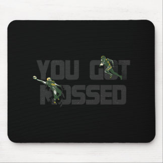 Sie haben viel Spaß Got American Football Zitat Mousepad