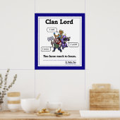 Sie haben viel zu lernen - grenzenloses Plakat (Küche)