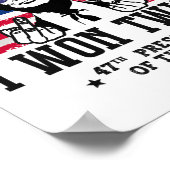 Sie haben zweimal verpasst, zweimal gewann ich zwe poster (Ecke)