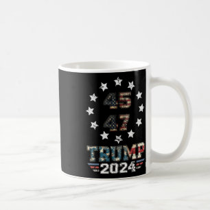Sie haben zweimal Western Trump Cowboy Trump 2025 Kaffeetasse