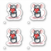 Sie halten mein Herz Aufkleber (Vorderseite)