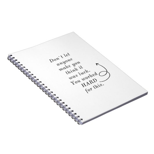 SIE HARTEN FÜR DIESES / DESIGN / NOTEBOOK NOTIZBLOCK (Rechte Seite)