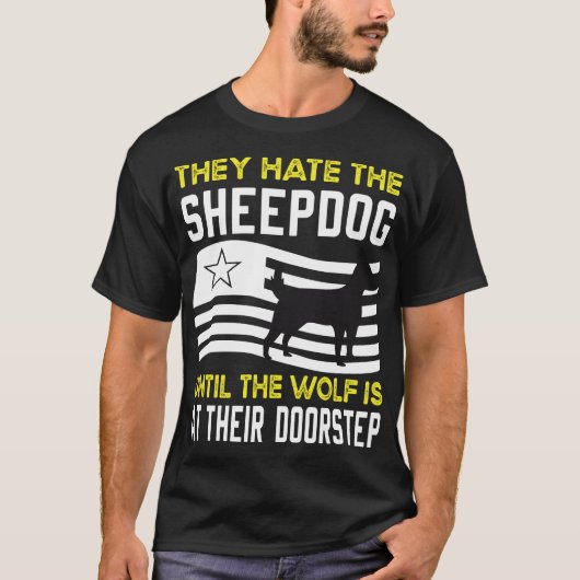 Sie hassen den Schafhund bis 23966015 08 T-Shirt (Vorderseite)