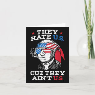 Sie hassen uns Cuz sie erreichen US-amerikanische  Karte