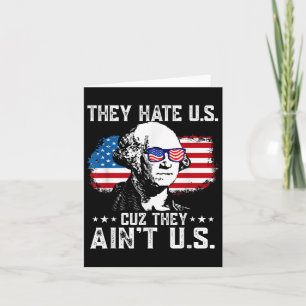 Sie hassen uns Cuz sie erreichen US-amerikanische Karte