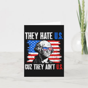 Sie hassen uns Cuz sie sind nicht die amerikanisch Karte