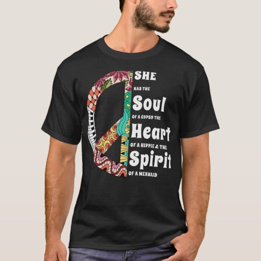 Sie hat das Soul einer Sinti und Roma das Herz ein T-Shirt (Vorderseite)