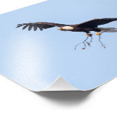 Sie hat einen Stock Fotodruck (Ecke)