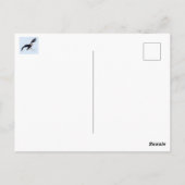 Sie hat einen Stock Postkarte (Rückseite)