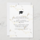 Sie hat es Foto Abschluss Ankündigung getan (Rückseite)