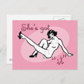 Sie hat es Got Postkarte (Vorne/Hinten)