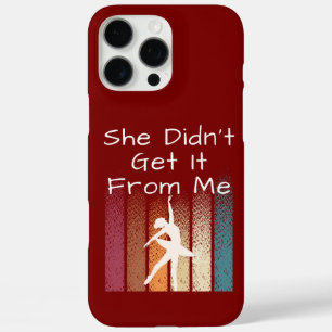 Sie hat es nicht von mir bekommen, lustiger Tanz iPhone 16 Pro Max Hülle