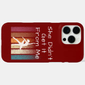 Sie hat es nicht von mir bekommen, lustiger Tanz Case-Mate iPhone Hülle (Rückseite (Horizontal))