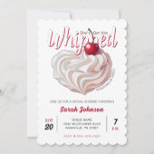 Sie hat ihm das Brautparty Cream Cherry Got Einladung (Vorderseite)