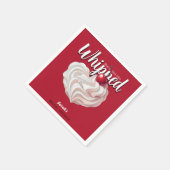 Sie hat ihm das Brautparty Cream Cherry Got Serviette (Ecke)