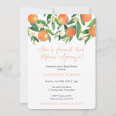 Sie hat ihr Haupt-Squeeze-Zitrusfrüchte-Brautparty Einladung (Vorderseite)