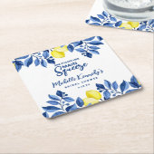 Sie hat ihre Hauptsqueeze-Brautdusche gefunden  Rechteckiger Pappuntersetzer (angewinkelt)