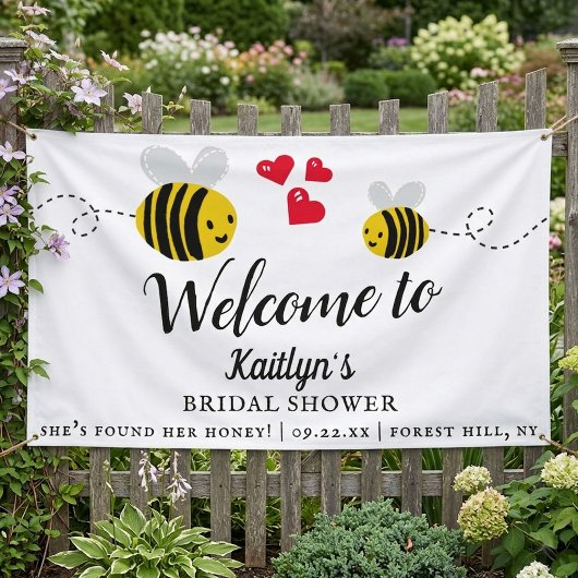 Sie hat ihren Honigbienen-Junggesellinnenabschied  Banner