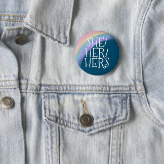 Sie hat ihren Pronoun Button