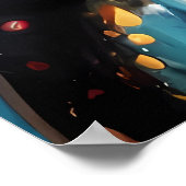 Sie hat jemanden erwischt, der ihren Panikknopf um Poster (Ecke)