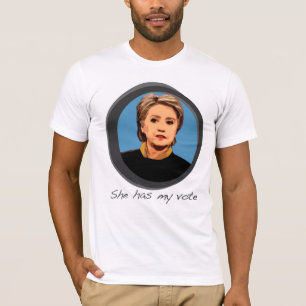 Sie hat mein Shirt AbstimmungHillary Clinton