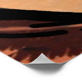 Sie hat rotes Haar und ein Poster (Ecke)