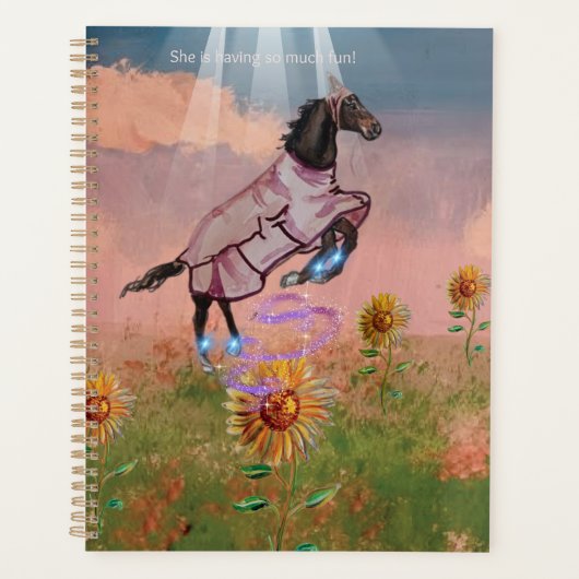 sie hat so viel Spaß! Planer (Vorderseite)