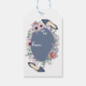 Sie hat Stil Geschenkanhänger (Rückseite)